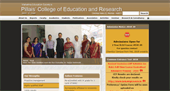 Desktop Screenshot of pcer.ac.in